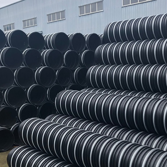 HDPE鋼塑復合纏繞排水管